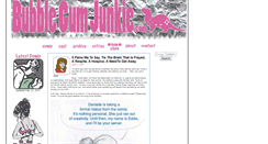 Desktop Screenshot of bubblegumjunkie.com
